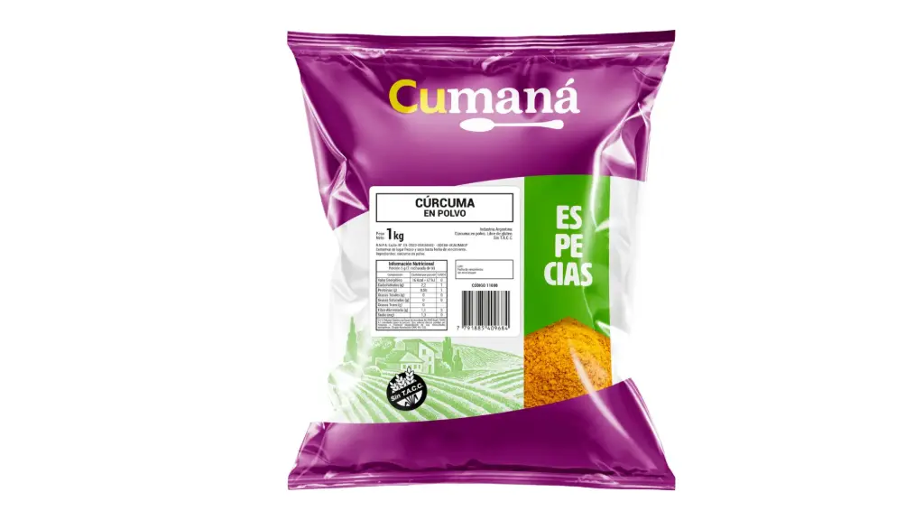 Curcuma Molida CUMANA- 1 kg - 1 kg