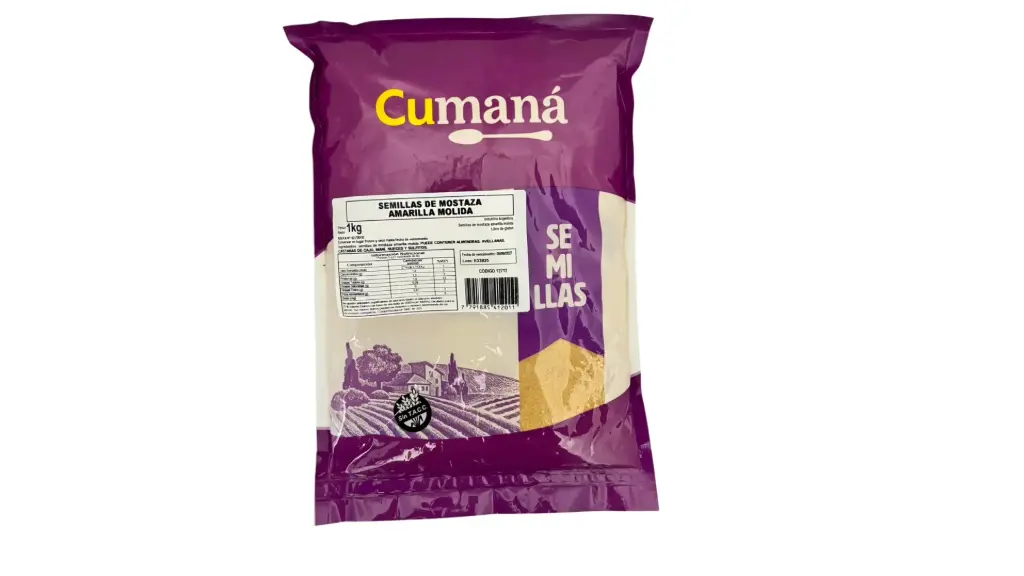 Mostaza Molida Amarilla CUMANA - 1 kg