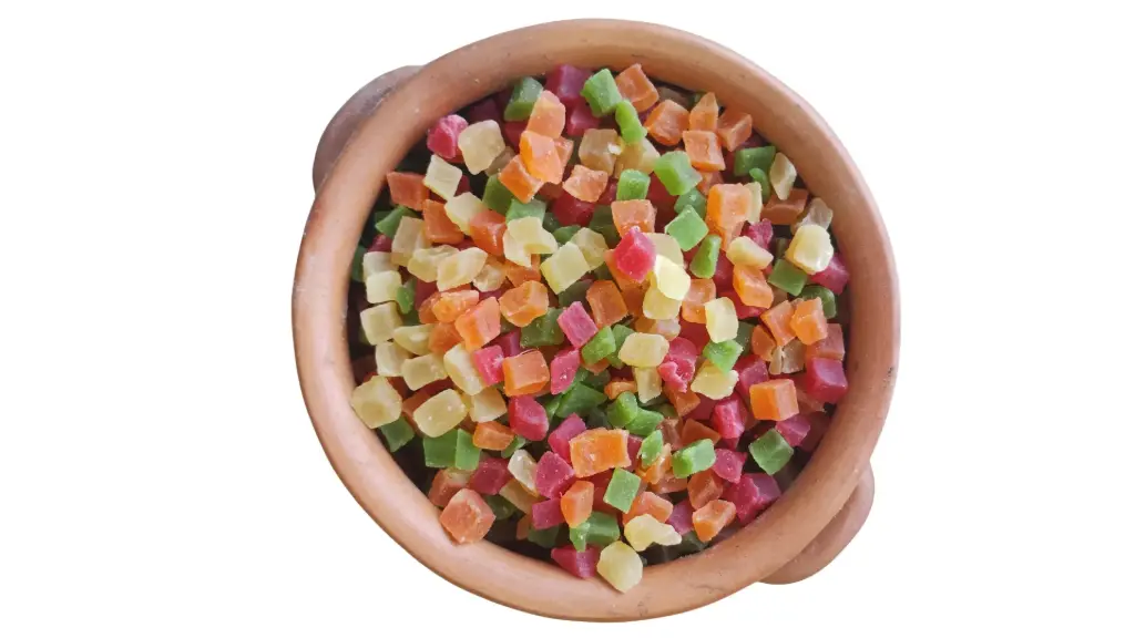 Papaya Multicolor Glace en Cubos Importada - 5 kg (bulto cerrado)