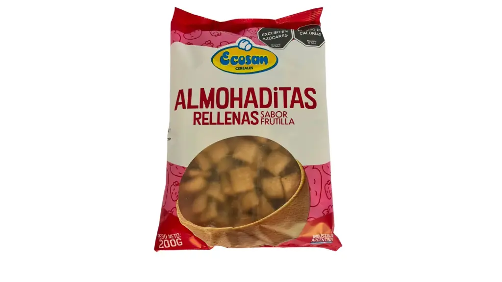 Almohaditas de trigo sabor frutilla x 200 g - 1 u