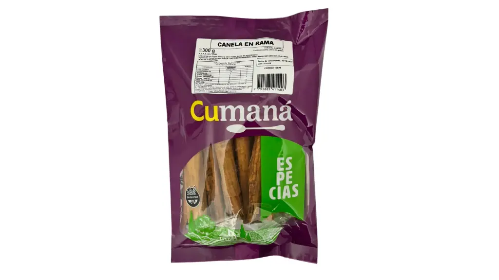 Canela en Rama CUMANA x 300 g - 1 u