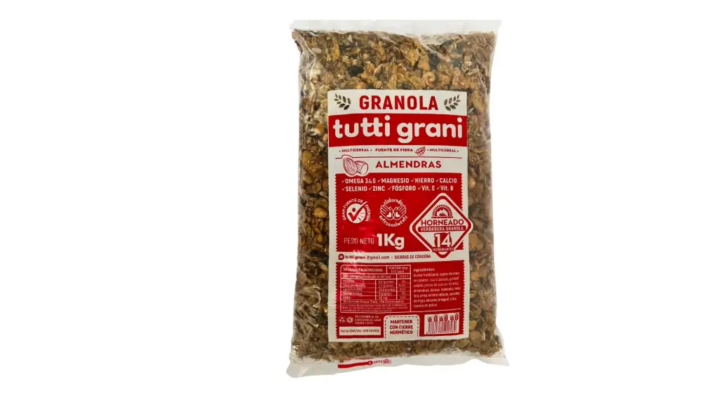 Granola Horneada con Almendras Tutti Grani x 1 kg - 1 u