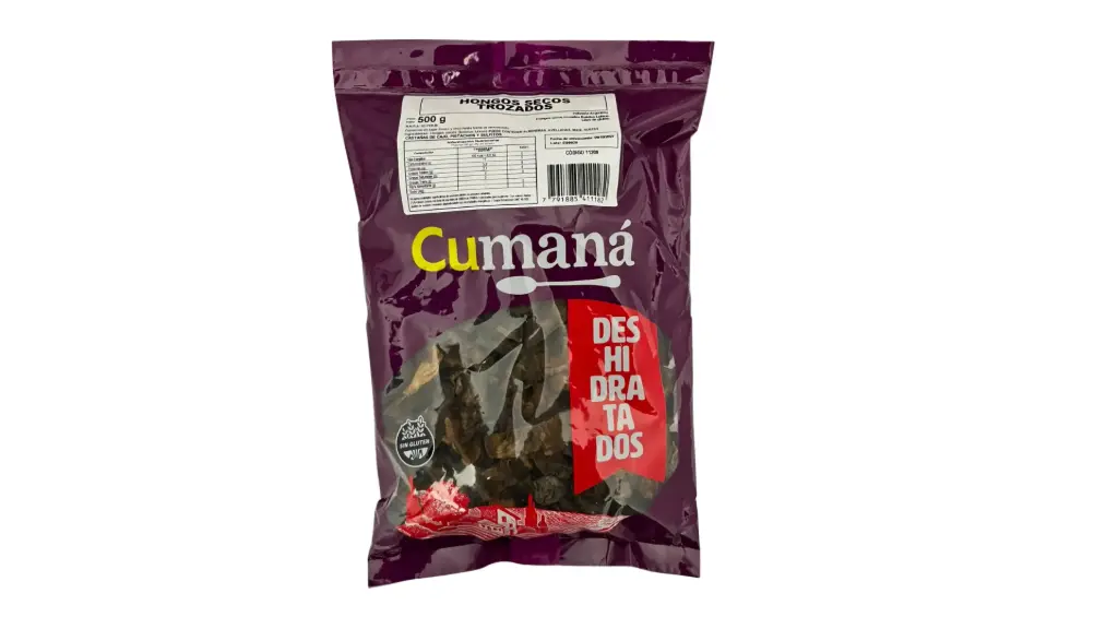 Hongos secos CUMANA x 500 g - 1 u