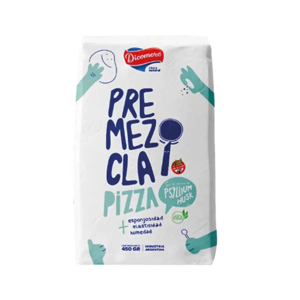 Premezcla Pizza con C/ Psyillum Husk x 450 g DICOMERE - 1 u