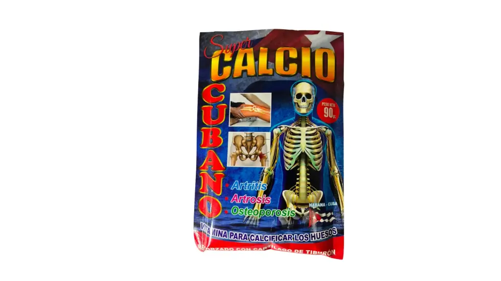 Sobre Calcio Cubano 100 gr - 1 u