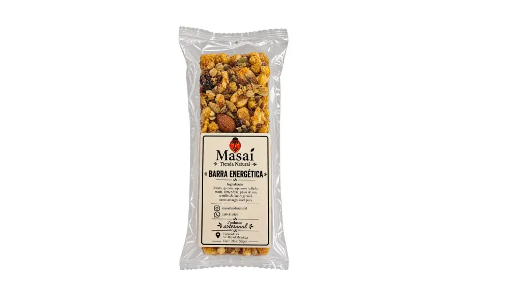 Barrita Energetica artesanal "Masai" - 1 u