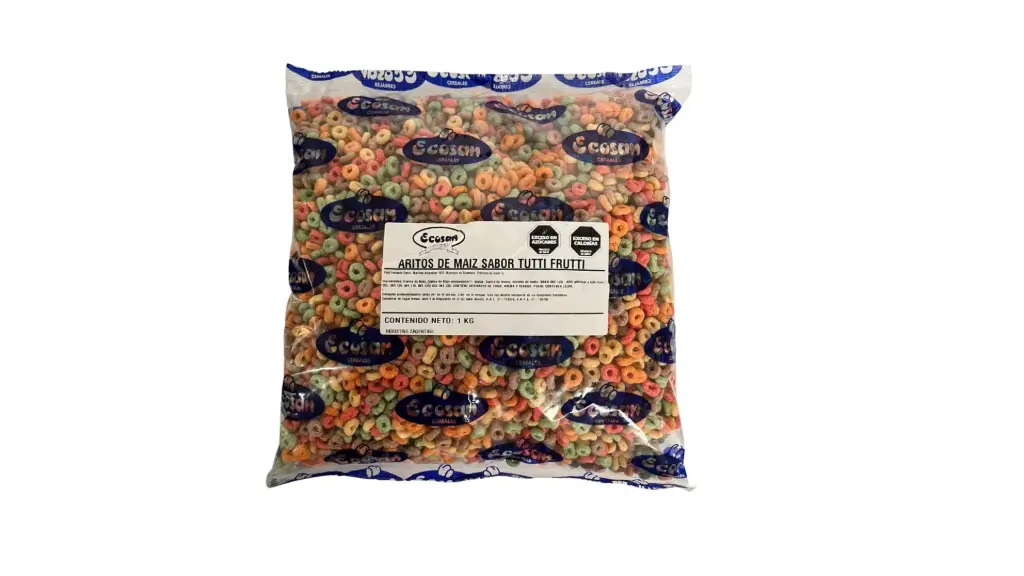 Aritos cereal multifrutal (desayuno) ECOSAN x 1 kg - 1 u