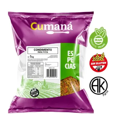 Condimento para Pizza Cumana x 1 kg - 1 kg