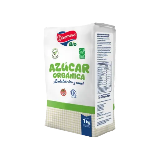 [PRD-AOX1KD1U] Azucar Organica x 1 kg DICOMERE - 1 u