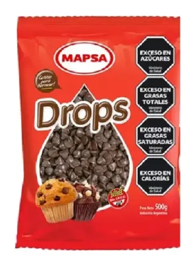 [PRD-CDCNMX5G6U(C] Chips de Chocolate Negro MAPSA x 500 g - 6 u (bulto cerrado)