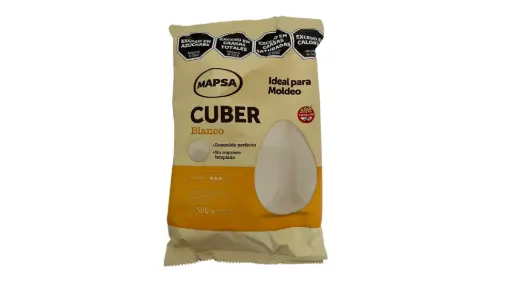 [PRD-CBMCX5G(1U(C] Chocolate blanco MAPSA CUBER  x 500 g (botón) - 10 u (bulto cerrado)