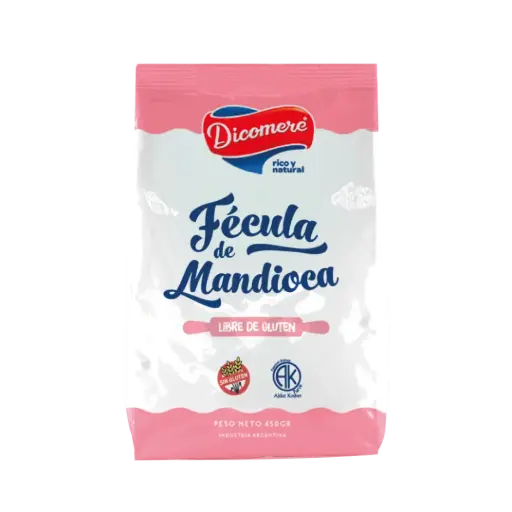 [PRD-FDMX4GD1U] Fecula de Mandioca x 450 g DICOMERE - 1 u