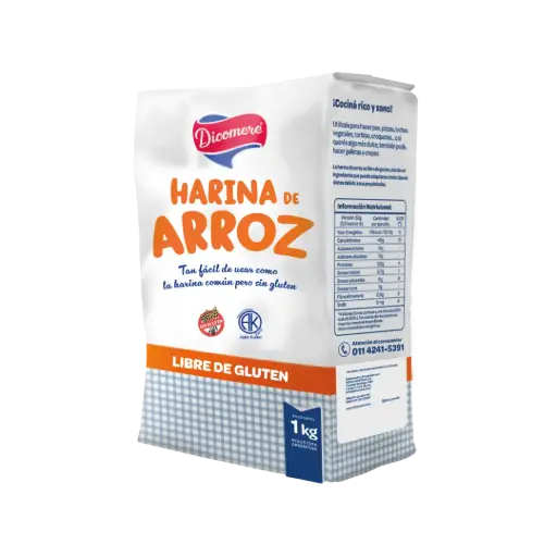 [PRD-HDAX1KD1U] Harina de Arroz  x 1 kg  Dicomere - 1 u