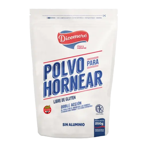 [PRD-PPHX2GD1U] Polvo para Hornear x 250 g Dicomere - 1 u