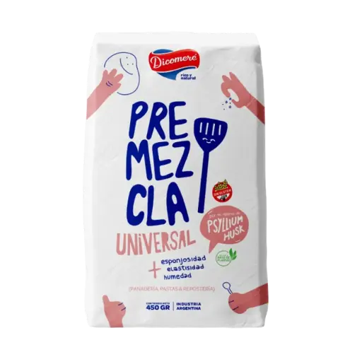 [PRD-PUCPHX4D1U] Premezcla Universal con Psyillum Husk x 450g DICOMERE  - 1 u